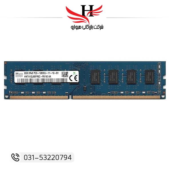رم کامپیوتر استوک سامسونگ SAMSUNG PC3L-12800U ظرفیت 4 گیگابایت DDR3 مناسب کامپیوتر دسکتاپ